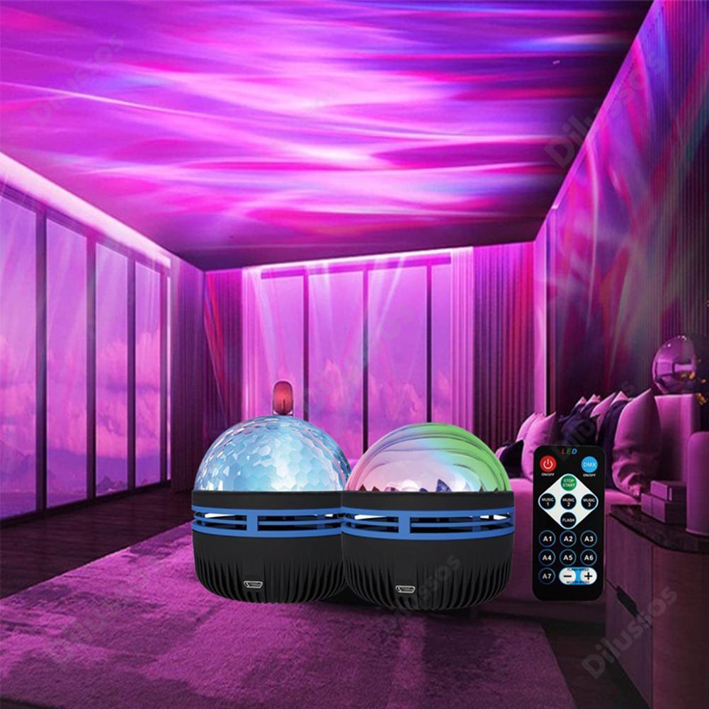 Atmosphere Night Light RGB Starry Sky Projector Bedroom Living Room