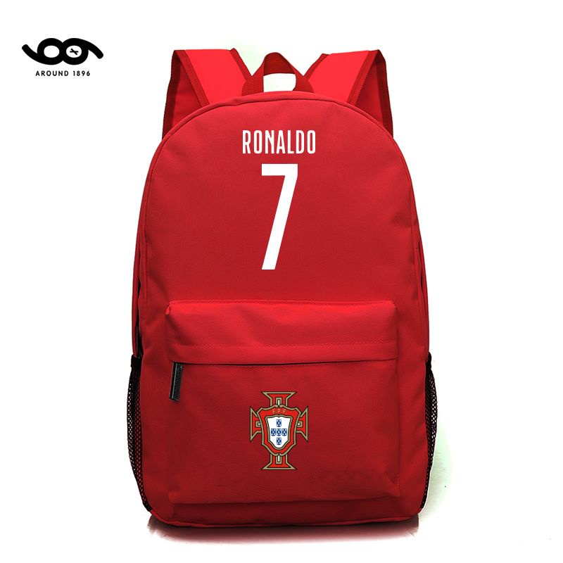RONALDO 背番号7 ポルトガル バックパック ロナウド 背番号7 リュック ブラック - メルカリ