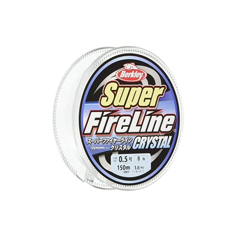 Berkley PE Line 150m No.1.2/20lb Crystal Super Fire Fishing Line