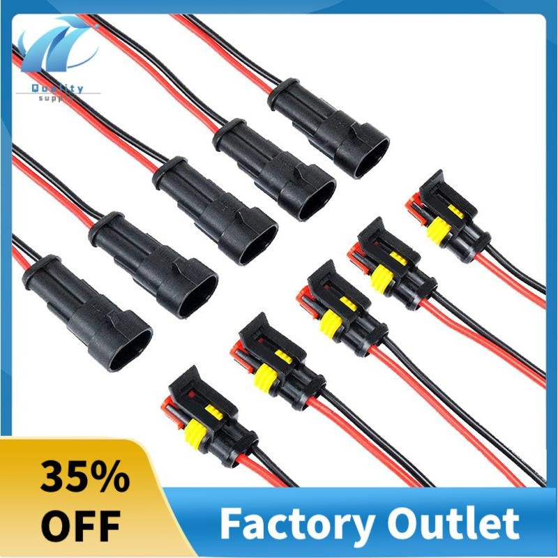 Aiqeer 15 Set Voiture Étanche Électrique Fil Connecteurs, Kit