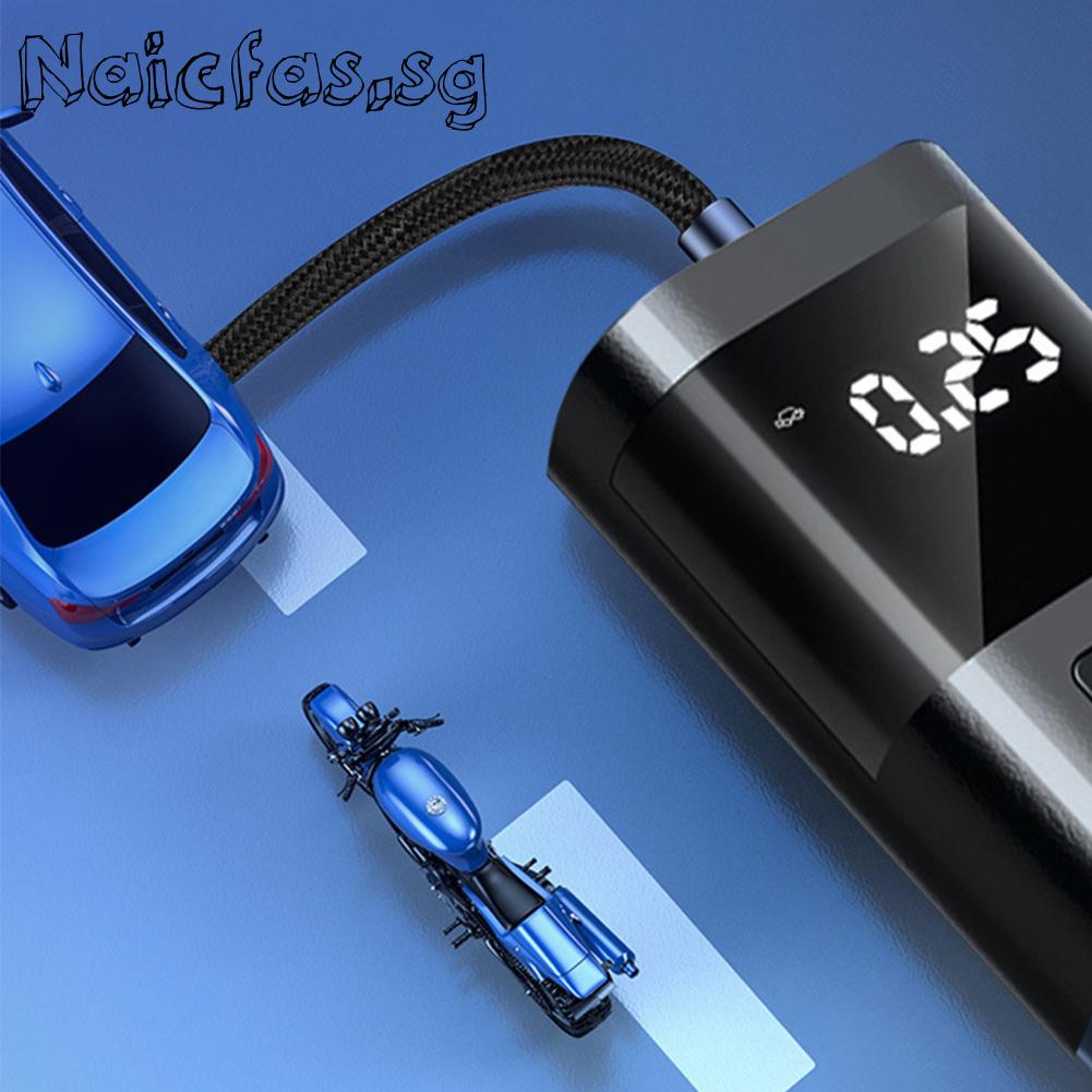 Air Compressor 150 PSI Electric Car Pump 12V Wired Pump for Car Tire Repair Shopee Singapore