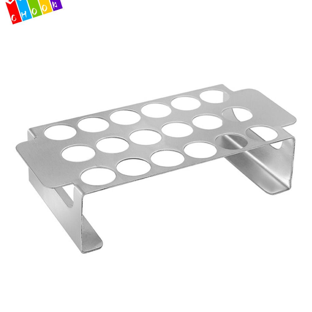 CHAAKIG Jalapeno Grill Rack, Stainless Steel Drumstick Jalapeno Popper