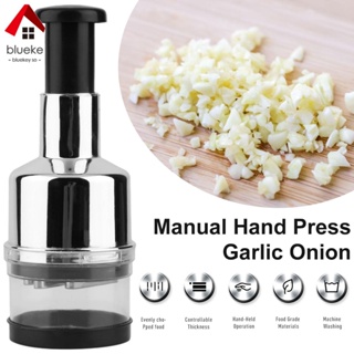1pc 500ml Portable Manual Food Processor For Vegetable Chopper, Garlic Press,  Onion Chopper, Fruit, Nuts And Herbs, Hand-powered Food Dicer, Green