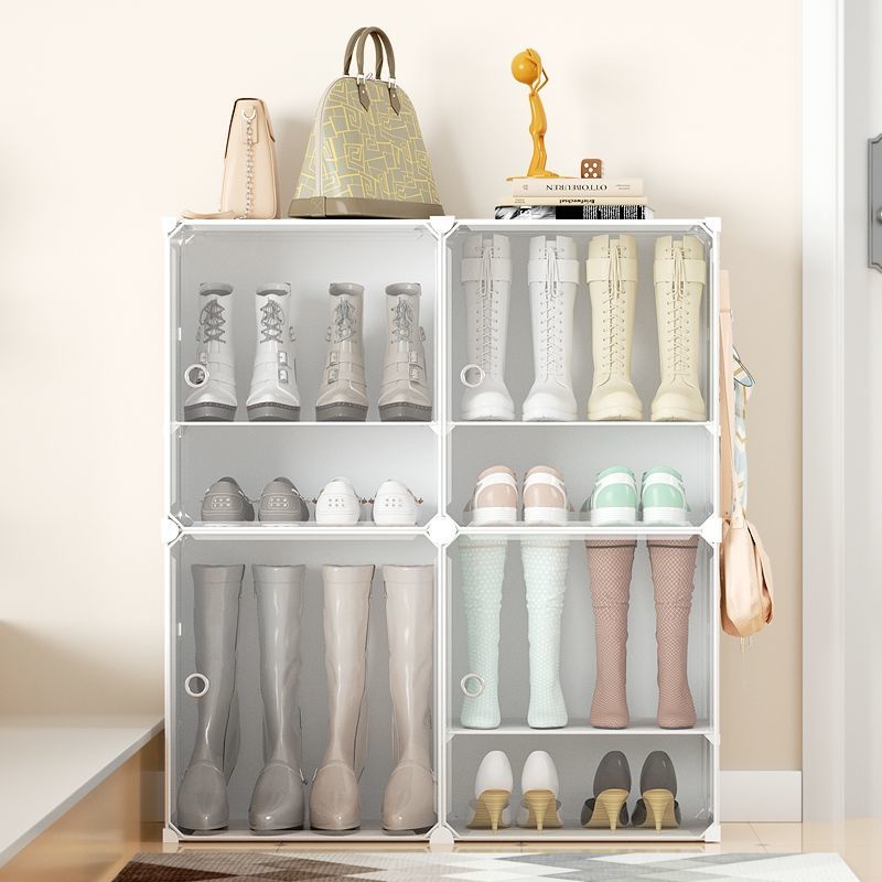Shoe Rack Storage Fantastic Can Hold Boots High-Top Shoes Storage Box ...