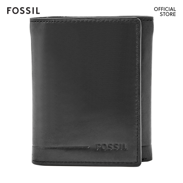 Fossil Allen Black Wallet SML1550001 Shopee Singapore