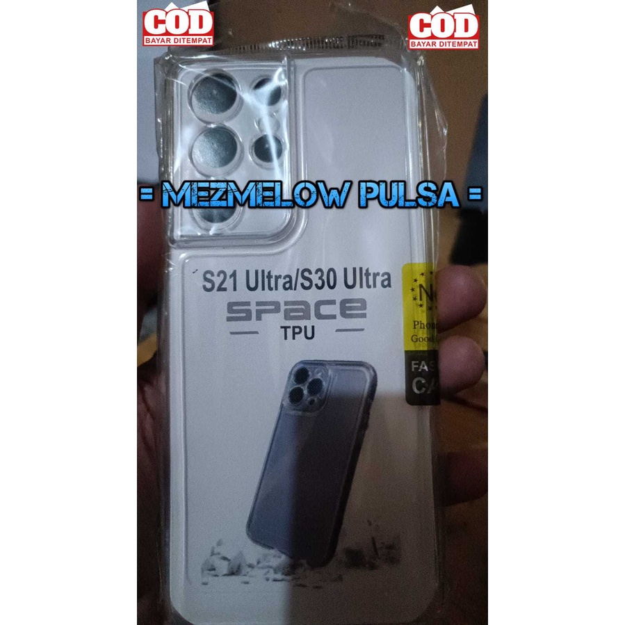 Case Softcase Silikon Transparant Caseng SAMSUNG S21 ULTRA - Gambar 2