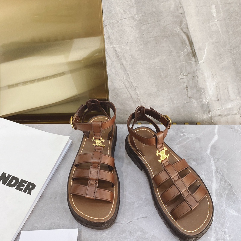 Celine on sale wrap sandals