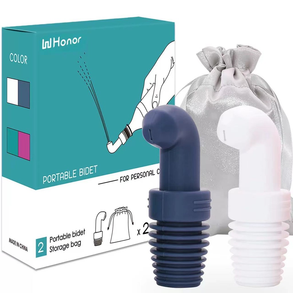 Aazon.co: Easy@Hoe Portable Bidet for Travel: Handheld Sprayer Kit - Personal Hygiene Peri