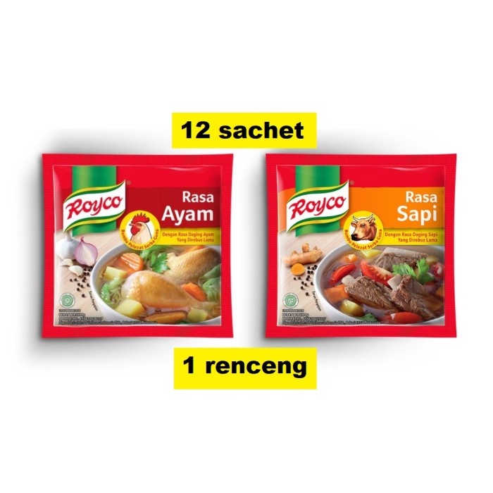 [200gr] S086 [Blessing] Royco Seasoning Flavoring Beef Chicken Broth