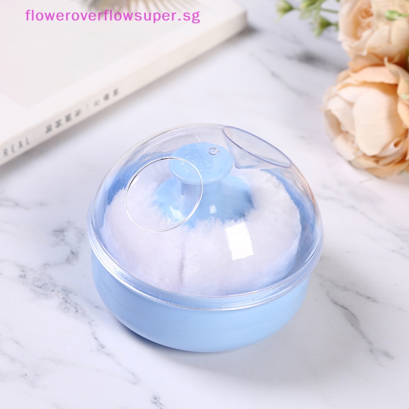 FSSG Dry Powder Puff Powder Puff With Box Baby Soft Face Body Cosmetic ...