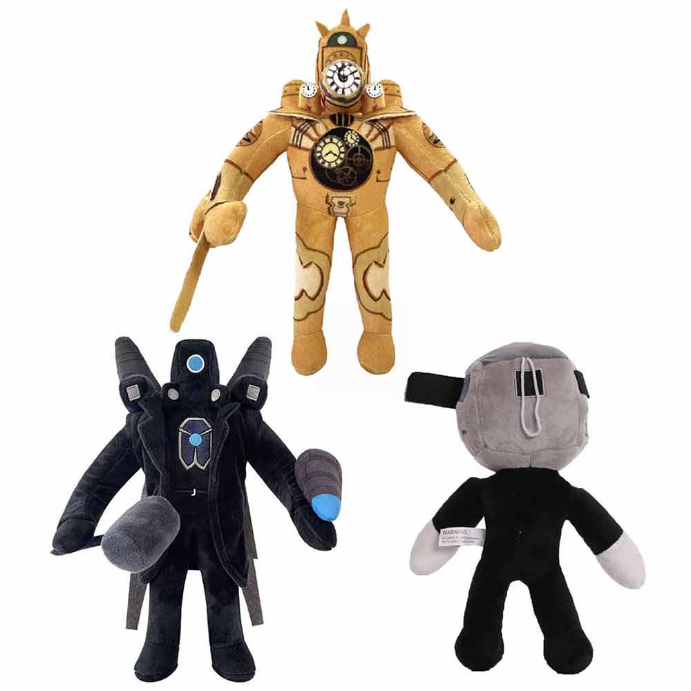 Skibidi Toilet Plush Toys The Toilet Man Stuffed Dolls Gifts For Kids Home  Decor Game Dolls Toys For Kids