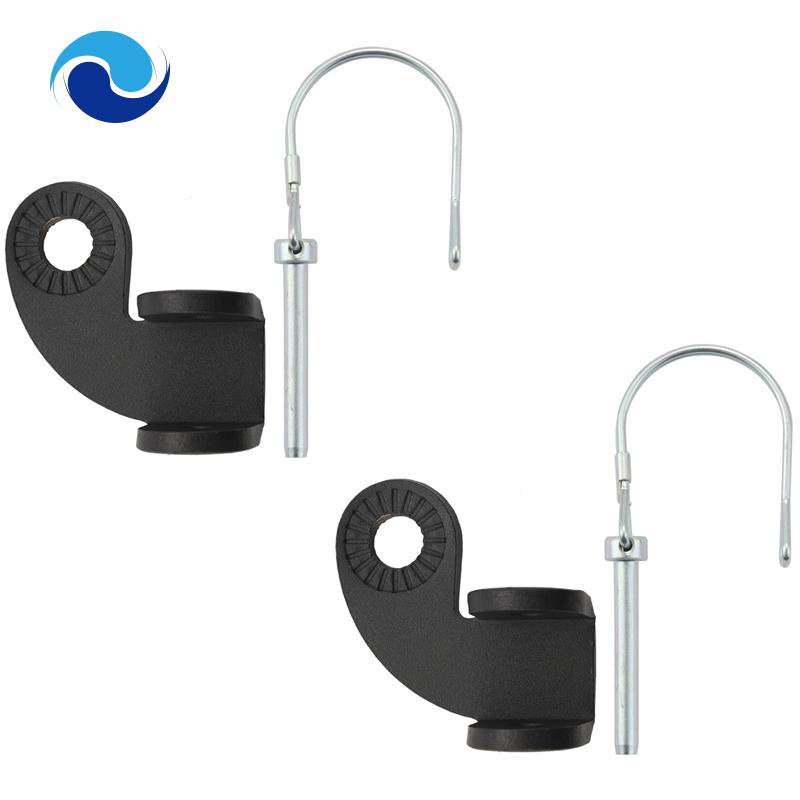 2 Pcs 12mm Hitch for Burley Bike Trailers ReplacementBicycle Trailer