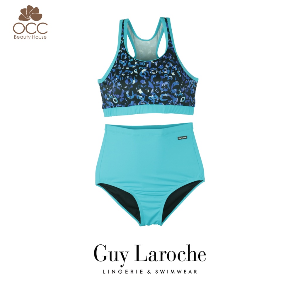 Guy Laroche Swimwear Gila Roche Two Piece Swimsuit Sports Bra Pants GSL2760 Shopee Singapore