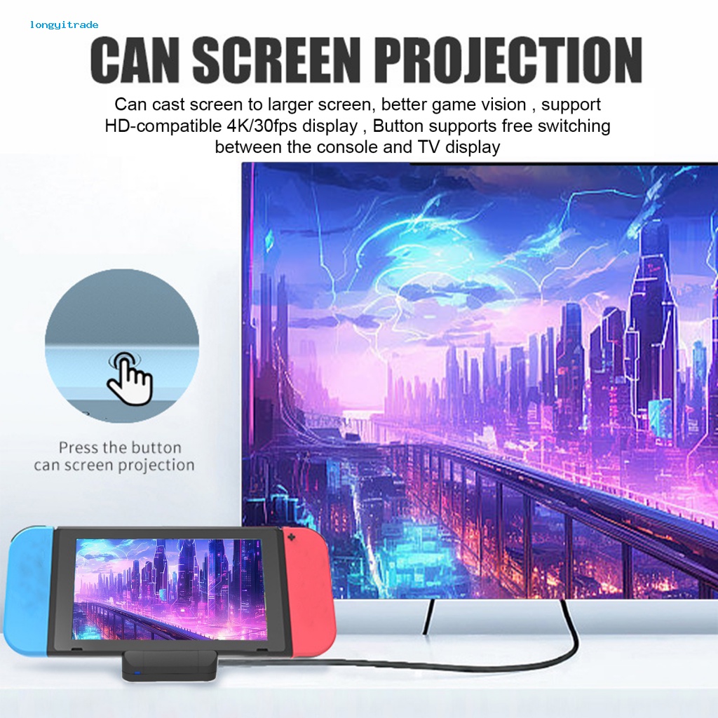 Video Converter with Screen Projection Tv Docking Station Multi