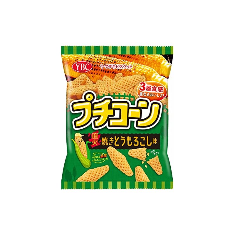 Japan Products YAMAZAKI BISCUITS Petit Corn Open Fire Roasted