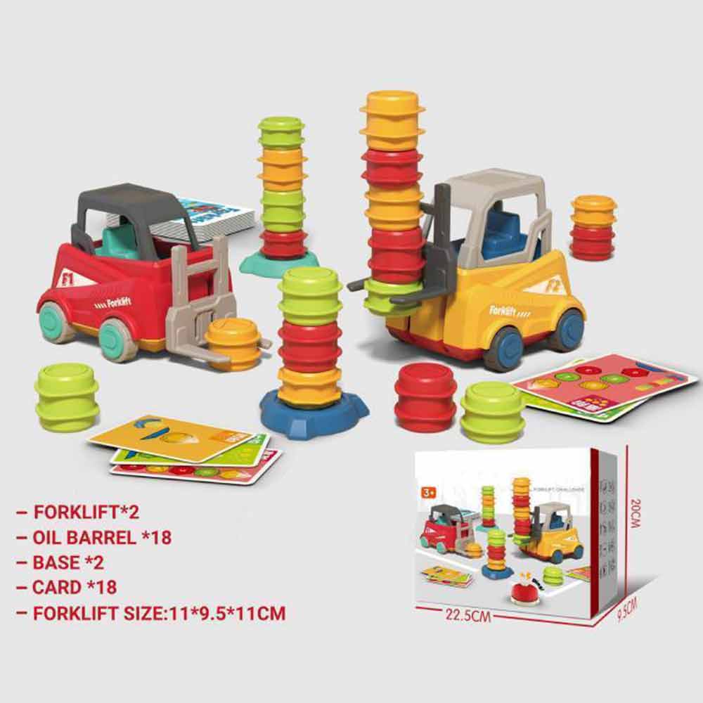 Forklift Transport Game, Forklift Frenzy 2Player Stack & Matching