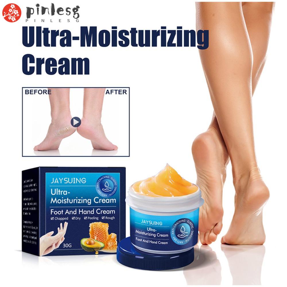 PINLESG Dead Skin Removal Cream, Moisturizing Whitening Foot Hand Cream