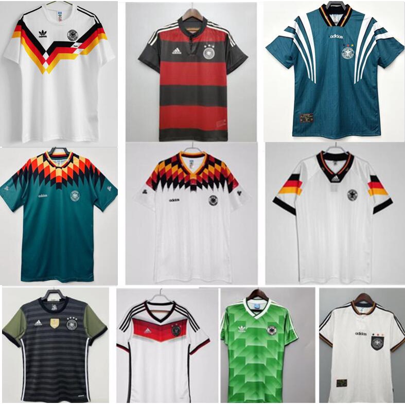 Germany Jersey Custom Home Soccer Jersey 1990