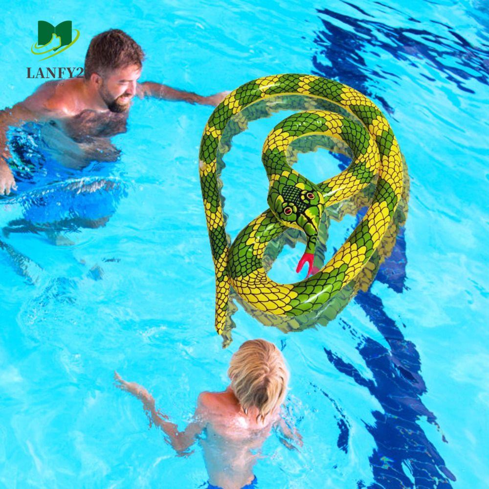 ALANFY Blow Up Snake Inflatable Python Fun Trick Games Props Simulated
