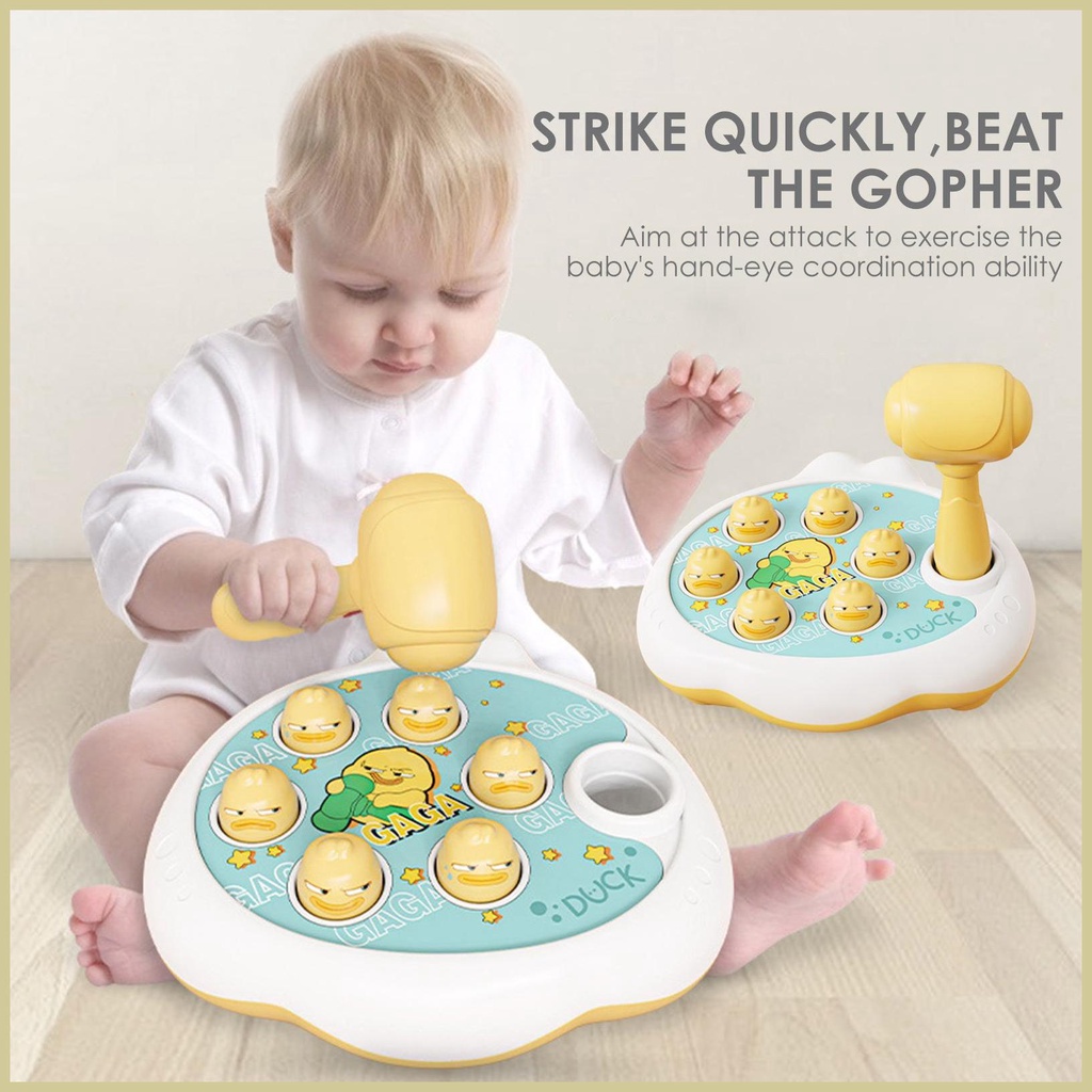 Toddler Hammer Game Duck Developmental Hammer Montessori Interactive