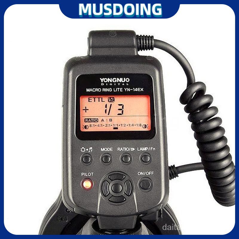 YONGNUO YN14EX Macro Ring Flash Light for Canon EOS DSLR Camera