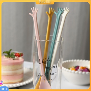 Creative Coffee Milk Tea Stirrers, Stainless Steel Coffee Stirrers