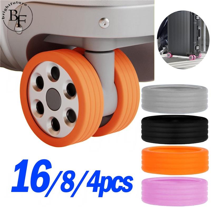 16/8PCS Suitcase Wheels Protective Cover Suitcase Wheel Protector Anti