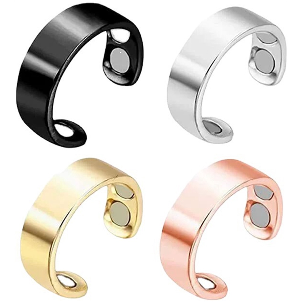 Durable Healthy Ring Comfortable Magnet Therapy Talk To Each Other Easy 