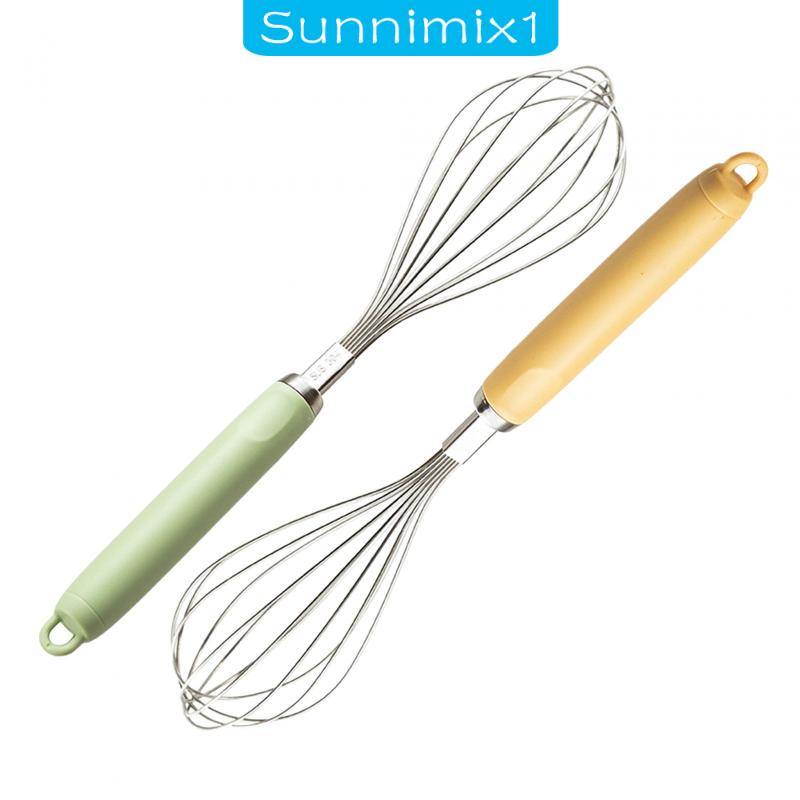 [Sunnimix1] Stainless Steel Wire Whisk Balloon Whisk Kitchen Gadgets