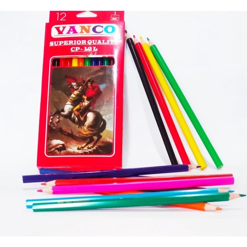 Pensil Warna Joyko Van-Co 12 Warna Alat tulis Sekolah Dan Kantor - Gambar 2