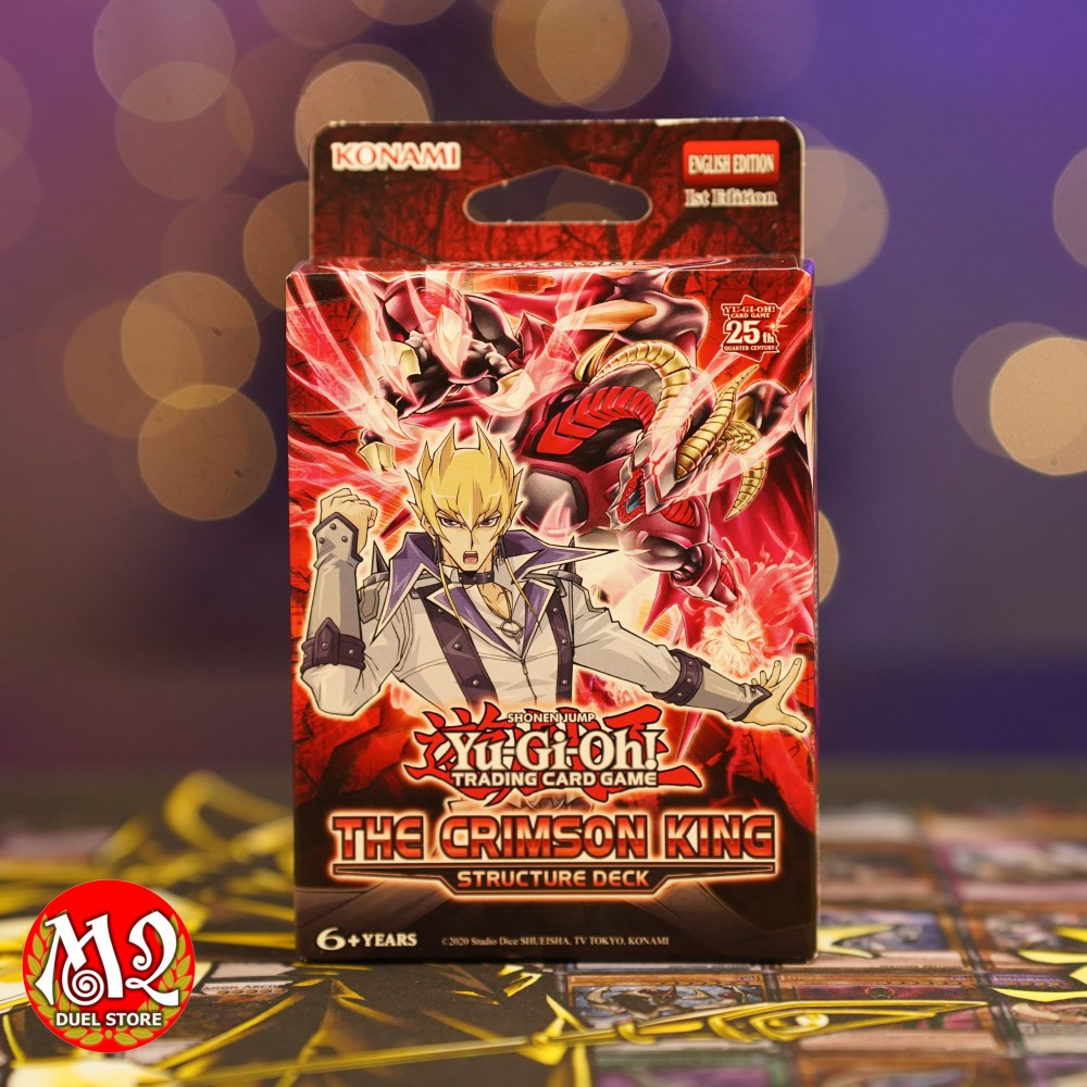Combo 3x Yugioh The Crimson King Structure Deck Card Box - Genuine Konami  UK UK | Shopee Singapore