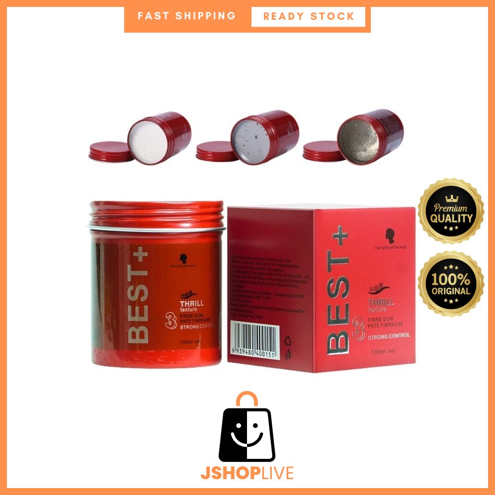 BEST+3 Thrill Texture Fibre Gum - 100ML (BB) | Shopee Singapore