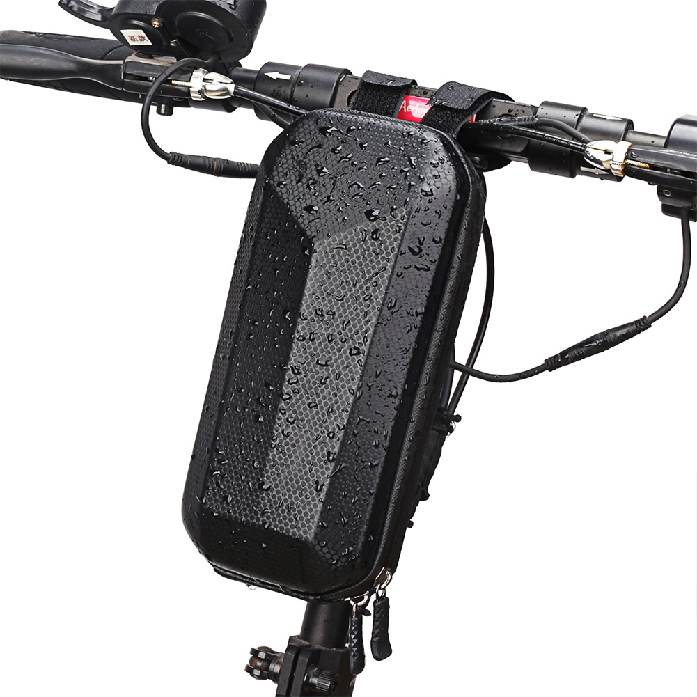 2 Types Hard Shell Front Frame Scooter Hanging Bag Waterproof Folding ...