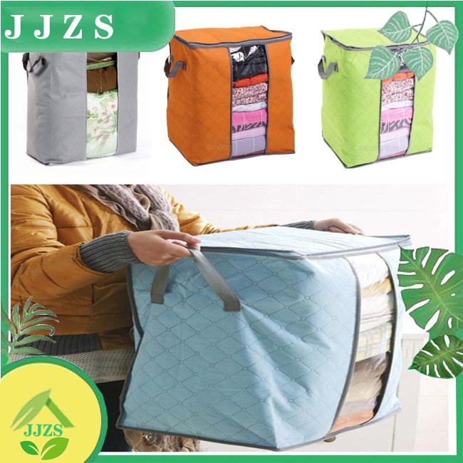 JJZS Storage Organizer Blanket Bag Clothes Quilt Bedding Duvet Zipped