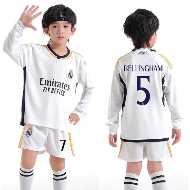 youth long sleeve soccer jersey