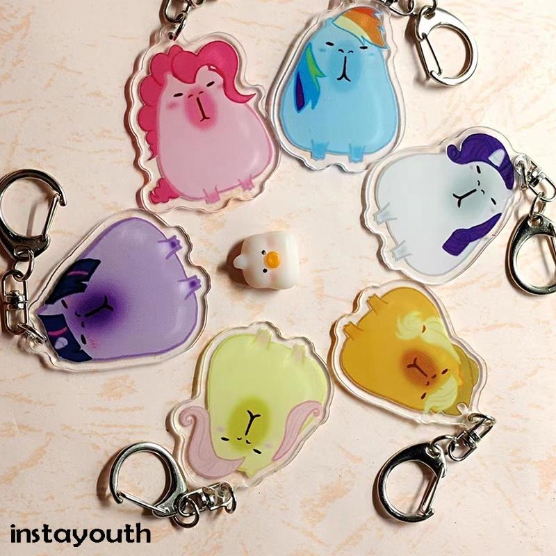 Cute hot sale little keychains