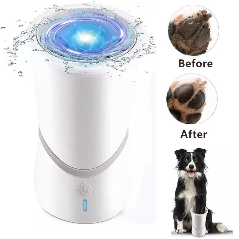 Dog foot washer cup sale