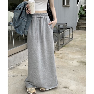High Waist Side Slit Long Skirt Maxi Pleated Skirt for Women - China Women  Skirt and Casual Skirt price