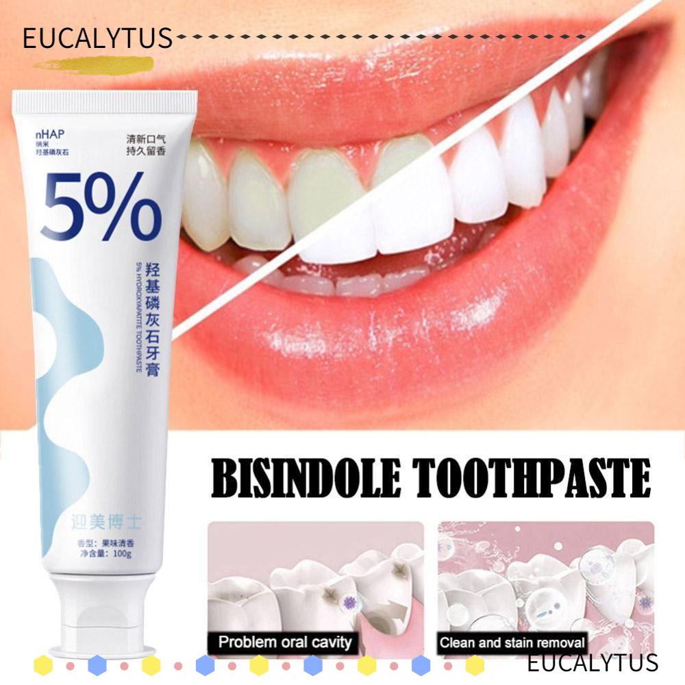 EUTUS Brightening Toothpaste, Periodontal Care Protect Gums Hydroxyapatite Toothpaste
