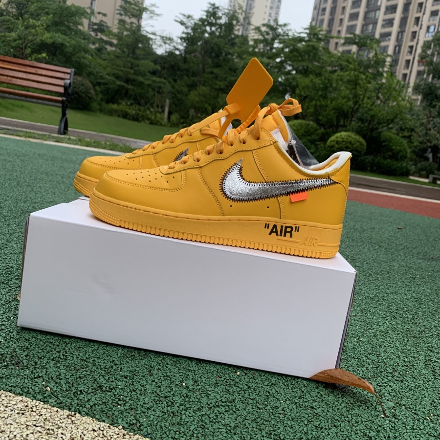 Off White X Air Force 1 Low 'Yellow