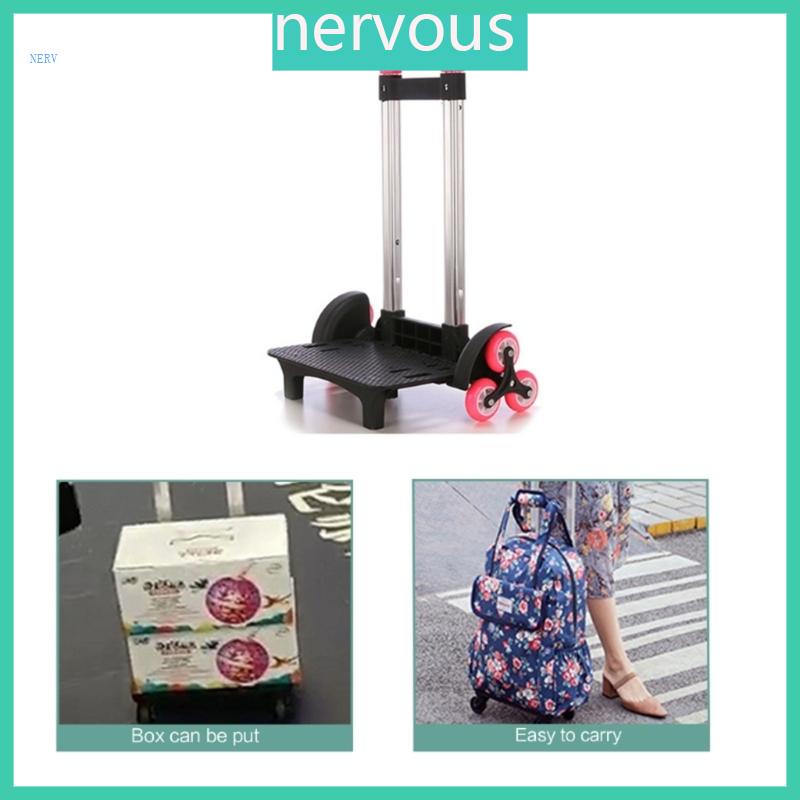 NERV 6 Wheels Backpack Trolley Foldable Rolling Luggage Carts Trolley
