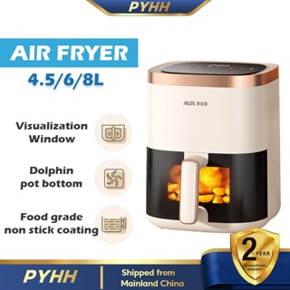 Longbank Hot Selling Mechanical Air Fryer Double Pot 1500W Power  Overheating Protection -Dishwasher Safe Frying Air Fryer - China Air Fryer  and Mechanical Air Fryer price