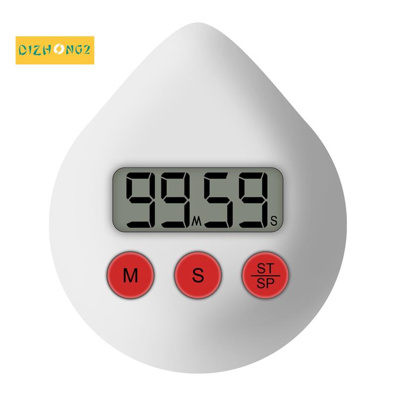 Digital Bathroom Clock Waterproof Shower Clock Timer Temperature