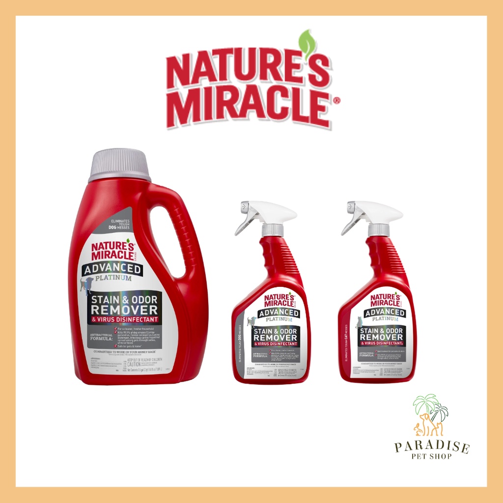 Nature's Miracle Advanced Platinum Stain and Odor Remover & Virus