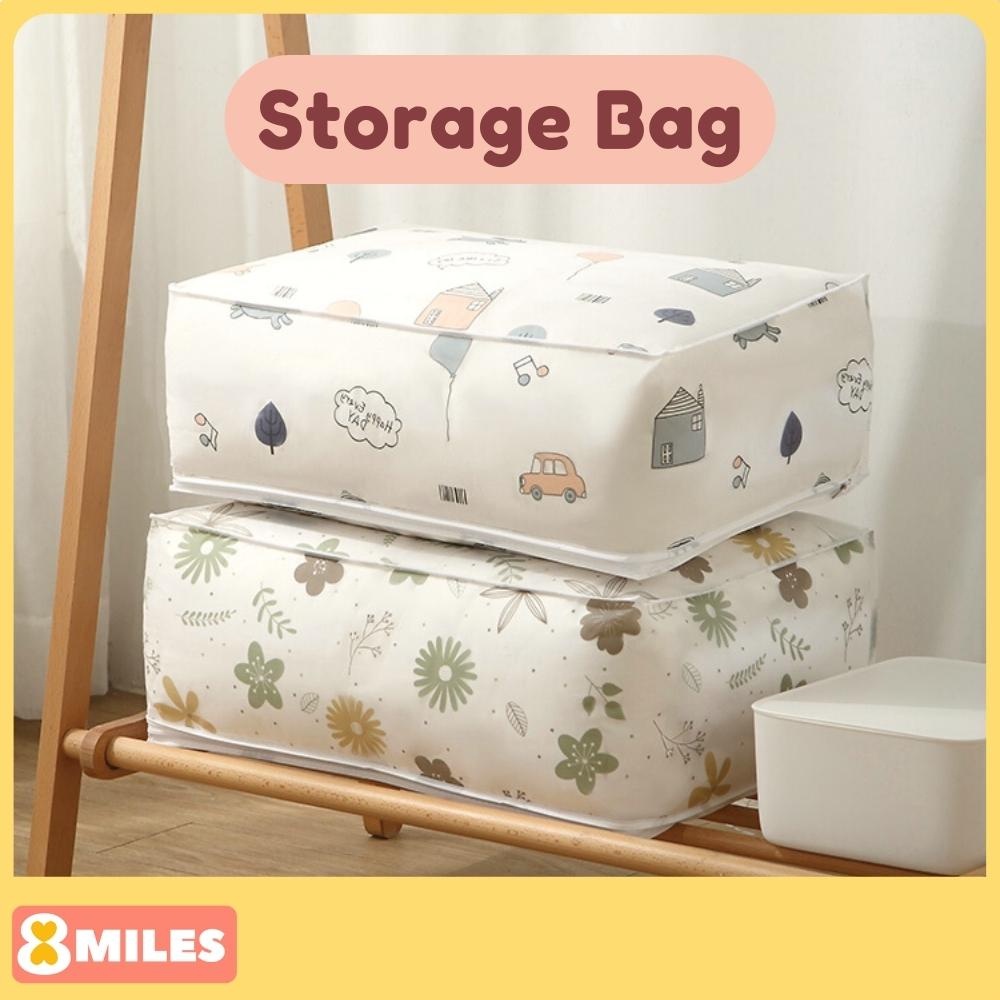 Clothing Blanket Storage Bag Waterproof Translucent Kids Soft Toys