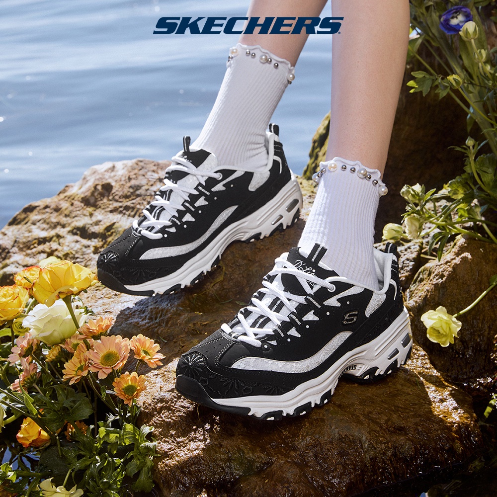 Skechers Sport Women's D'Lites Made to Shine Fashion Sneaker