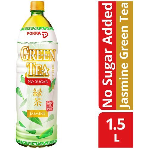 Pokka Jasmine Green Tea No Sugar Added Shopee Singapore