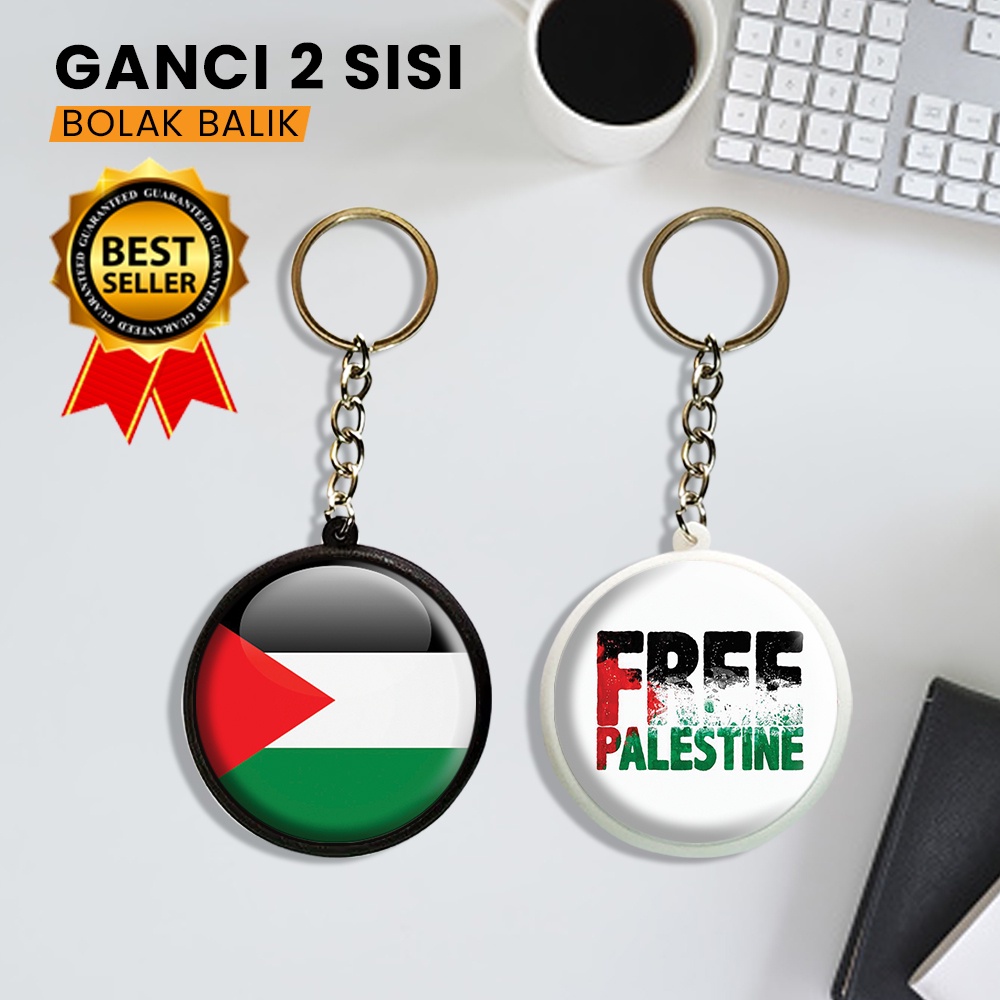 GANTUNGAN Palestine Keychain SAVE GAZA FREE PALESTINE/SOUVENIR GANCI