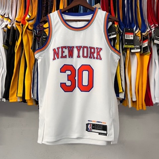 Men's New York Knicks Julius Randle #30 Nike Black 2020/21 Swingman Jersey  - City Edition