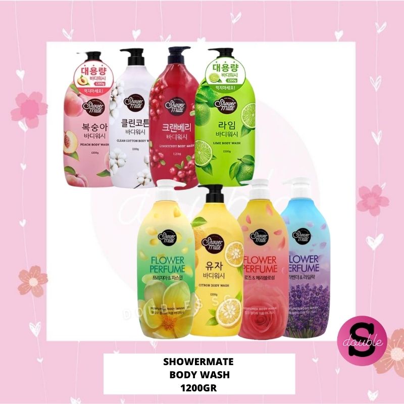 Shower Mate Body Wash Korea Shower Gel Foam, 900g/1200g [Mix & Match